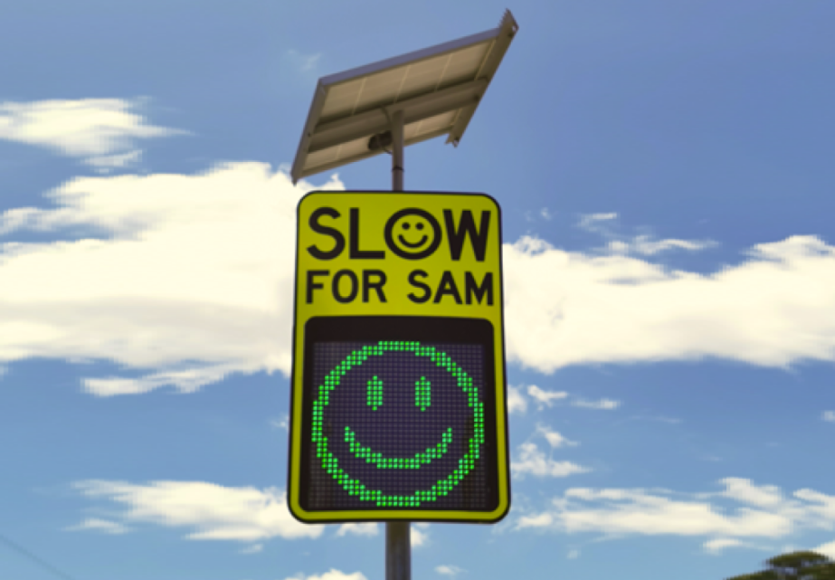 Speed Awareness Monitoring Sign